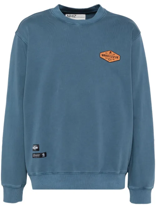 Izzue sweat à patch logo - Bleu - izzue - Modalova