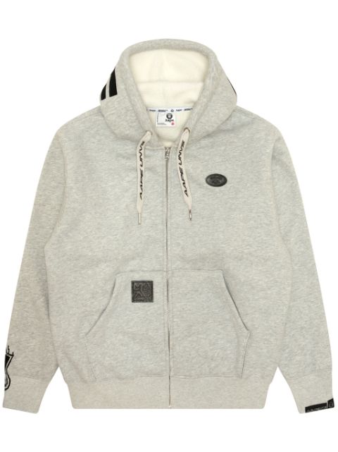 AAPE BY *A BATHING APE cotton zip-up hoodie Men