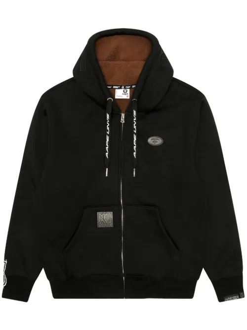 Hoodie à fermeture zippée - AAPE BY *A BATHING APE® - Modalova