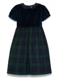 Siola tartan-check dress - Green