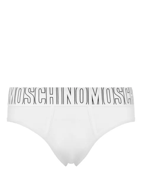 Moschino logo-waistband briefs