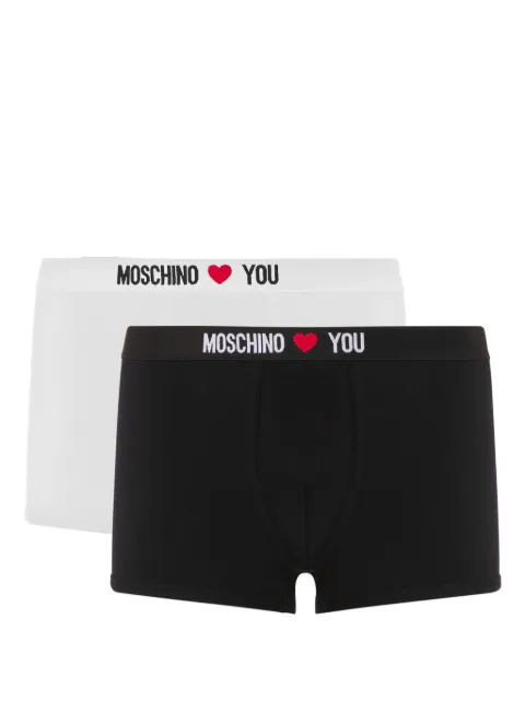 Moschino logo-waistband boxers (pack of two)