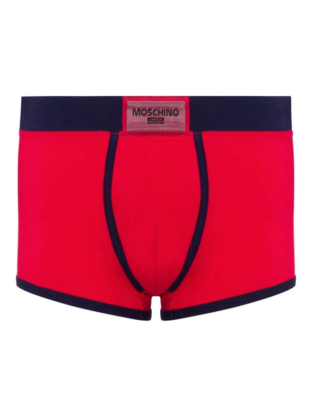 Moschino Boxershorts met logo-applicatie Rood