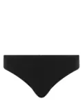 Moschino logo-tape briefs - Black