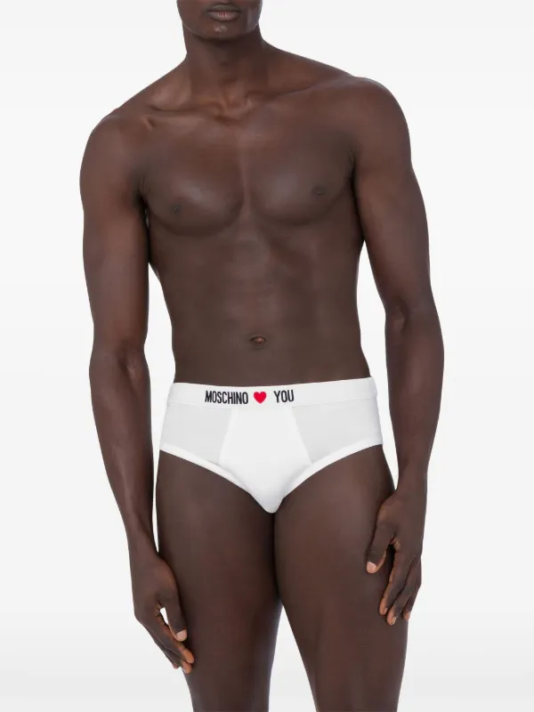 Moschino ロゴ ブリーフ セット | ブラック | FARFETCH JP