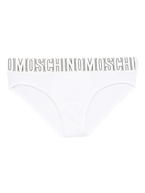 Moschino logo-waistband briefs