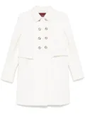 Gucci Interlocking G-buttons coat - White