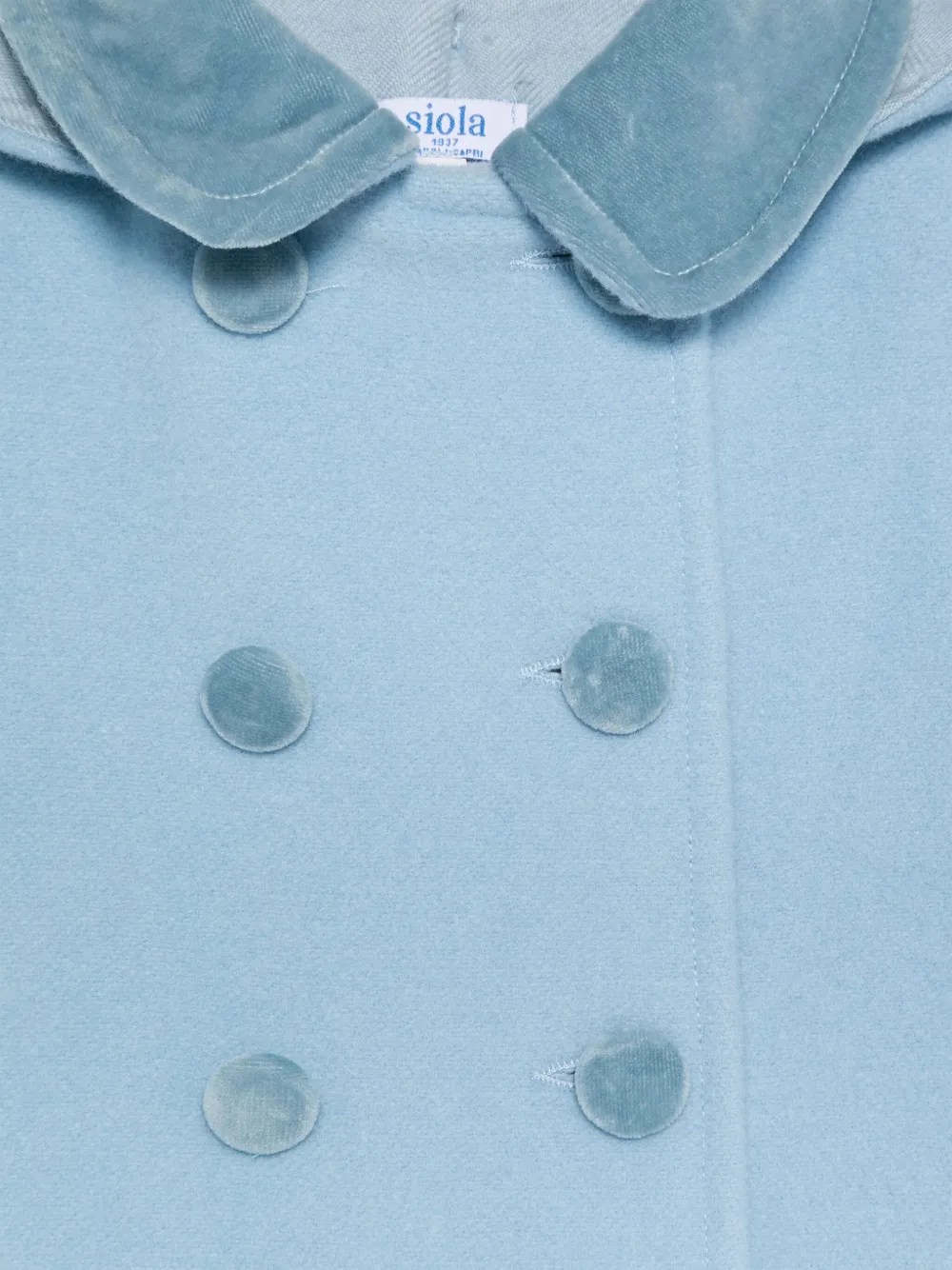Siola Jas met capuchon Blauw