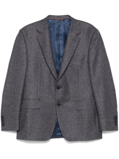 Canali houndstooth-pattern blazer