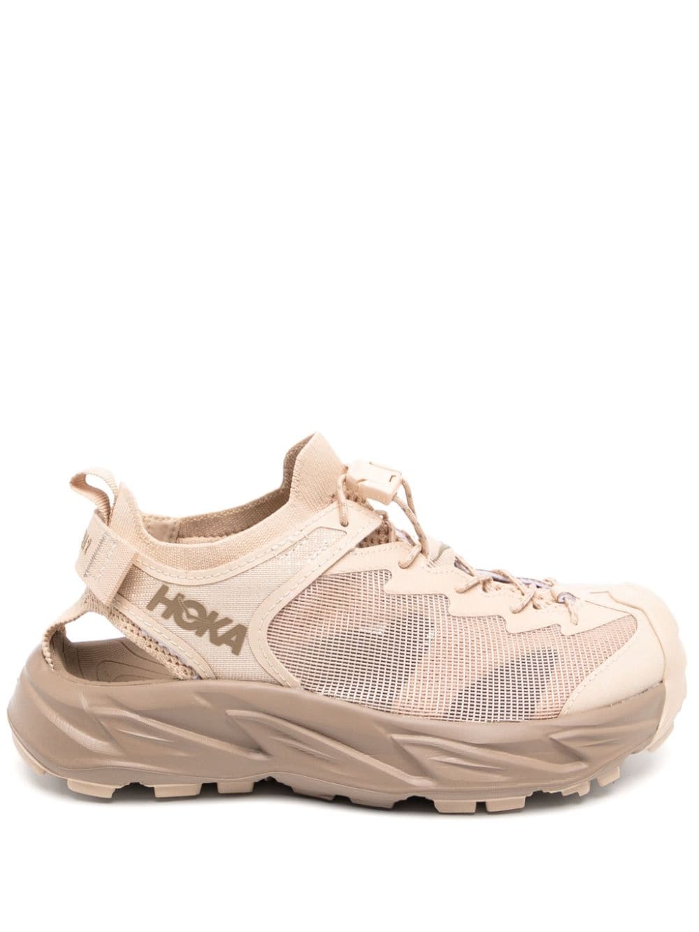 HOKA Hopara 2 sandalen Beige