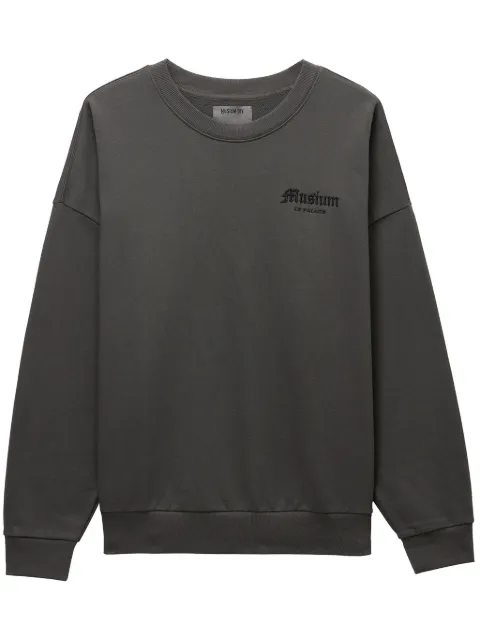 Musium Div. sudadera con logo estampado