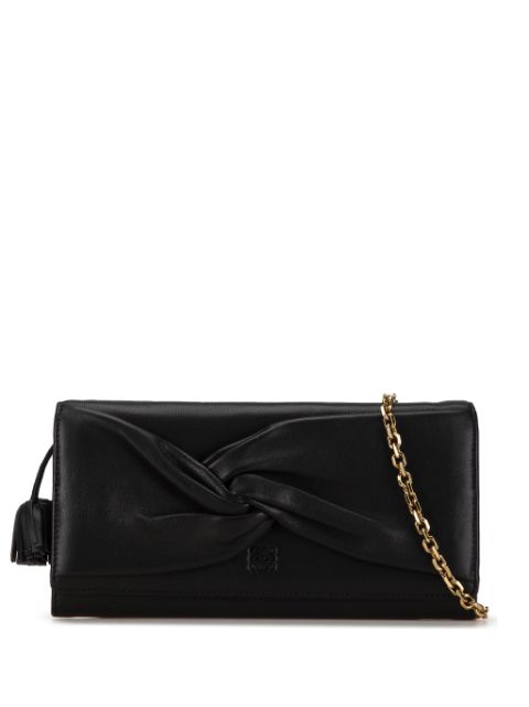 Loewe 2010-2023 Nappa Bow Wallet on Chain crossbody bag Women