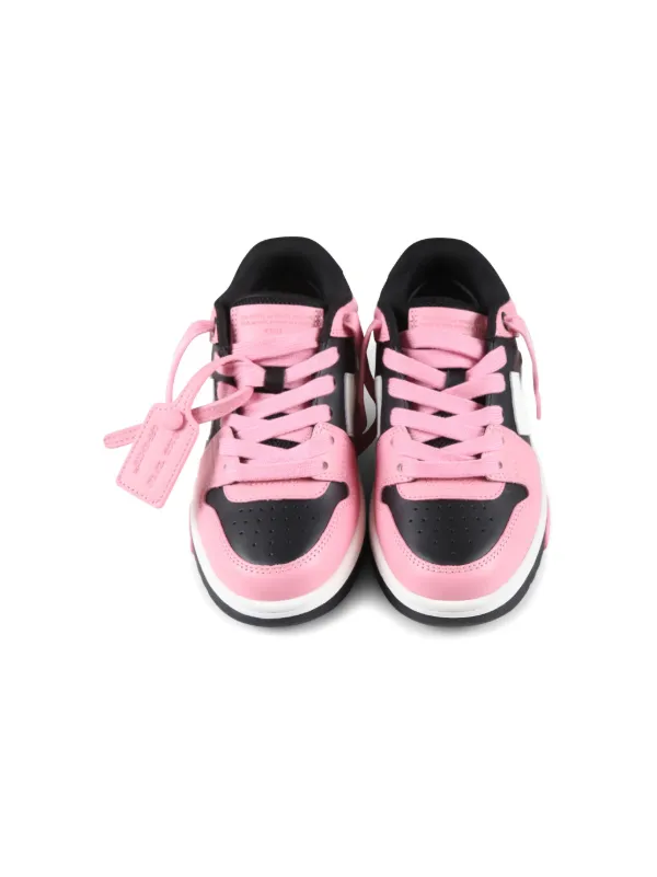 Off White Kids Out Of Office Sneakers Pink FARFETCH UK