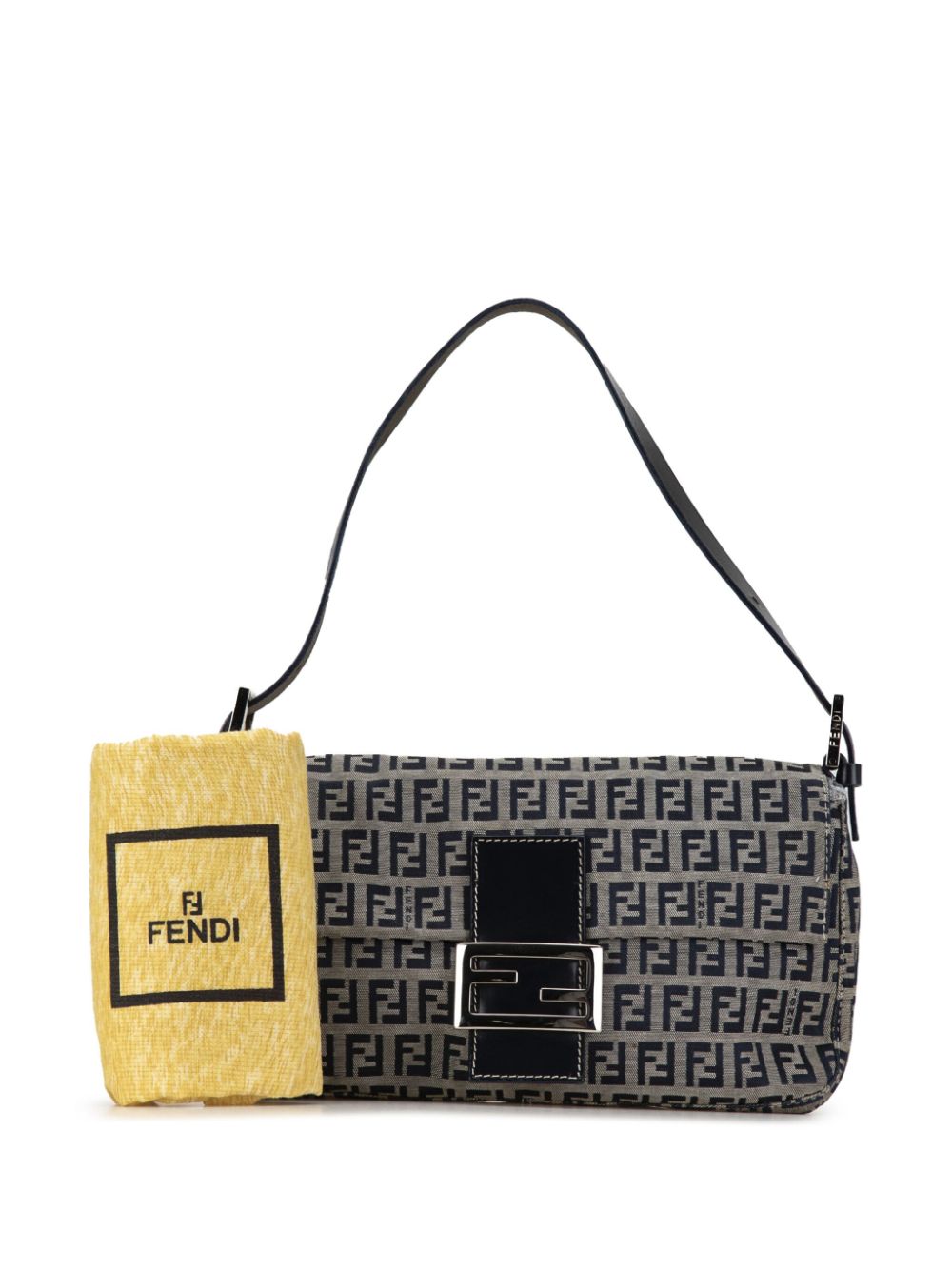 Fendi 2000-2010 Zucchino Canvas uette shoulder bag