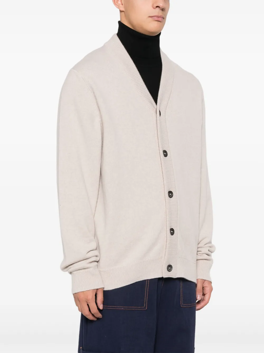 PS Paul Smith Vest van merino wol Beige