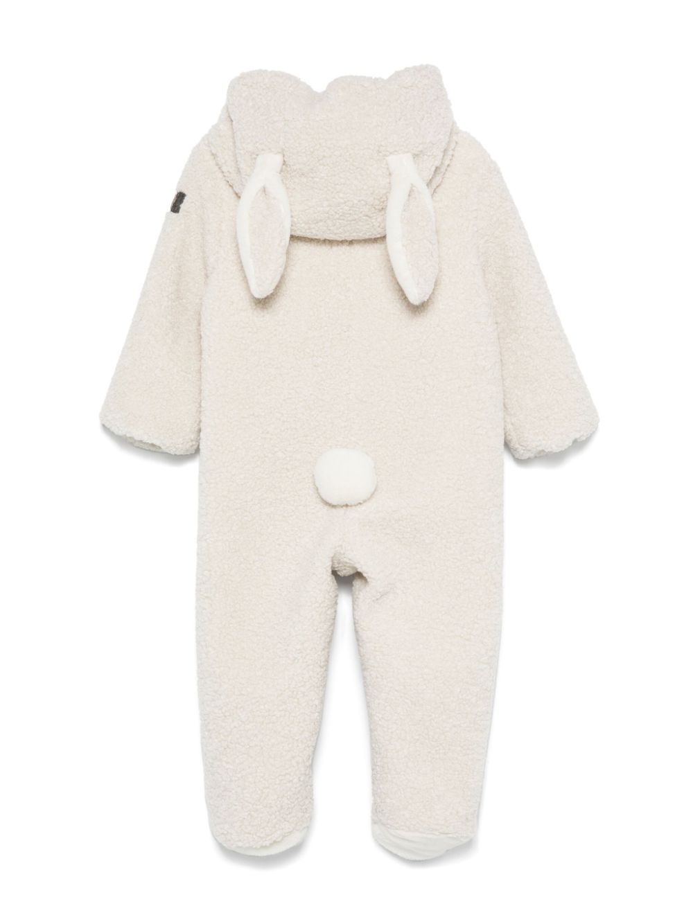 Il Gufo bunny-ears pajamas - Beige