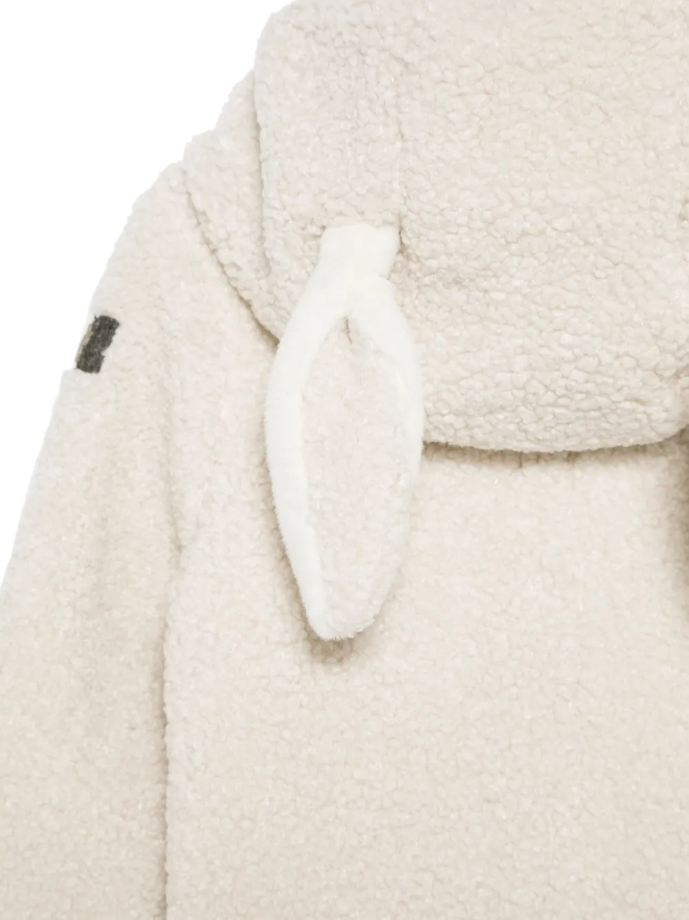 Il Gufo Pyjama met konijnenoren Beige