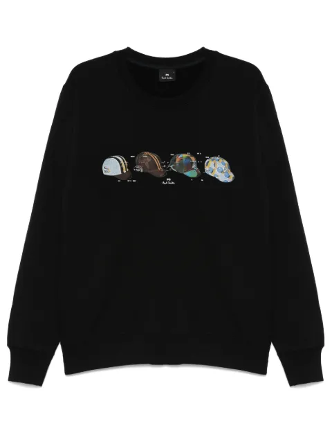 PS Paul Smith Cycling Caps-print sweatshirt 