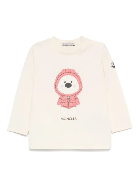 Moncler Enfant graphic-print T-shirt