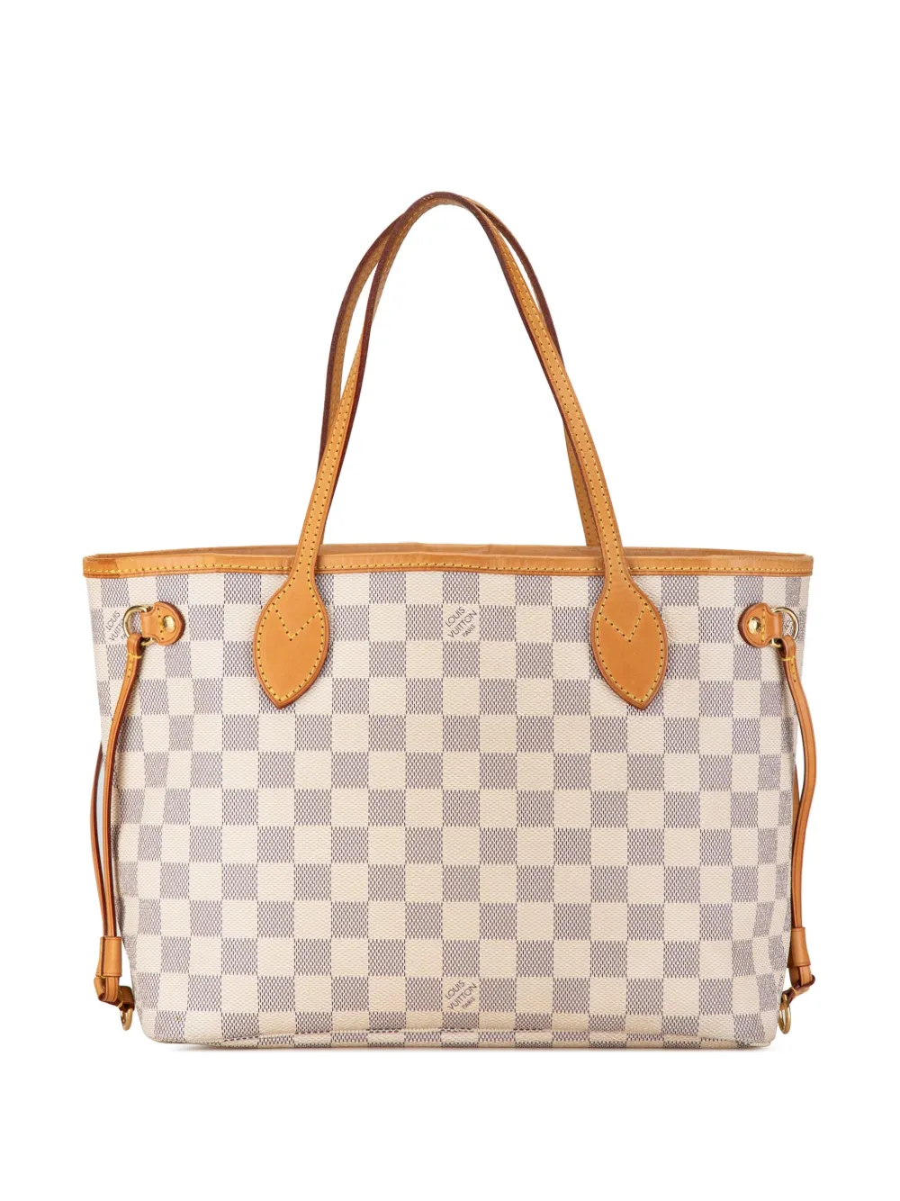 Louis Vuitton Pre-Owned 2011 Damier Azur Neverfull PM shopper - Wit