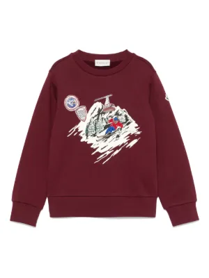 Moncler Enfant モンクレール・アンファン ロゴトリム パーカー - FARFETCH