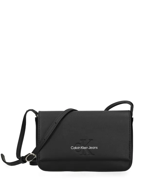 Calvin Klein Jeans ロゴ ショルダーバッグ | ブラック | FARFETCH JP