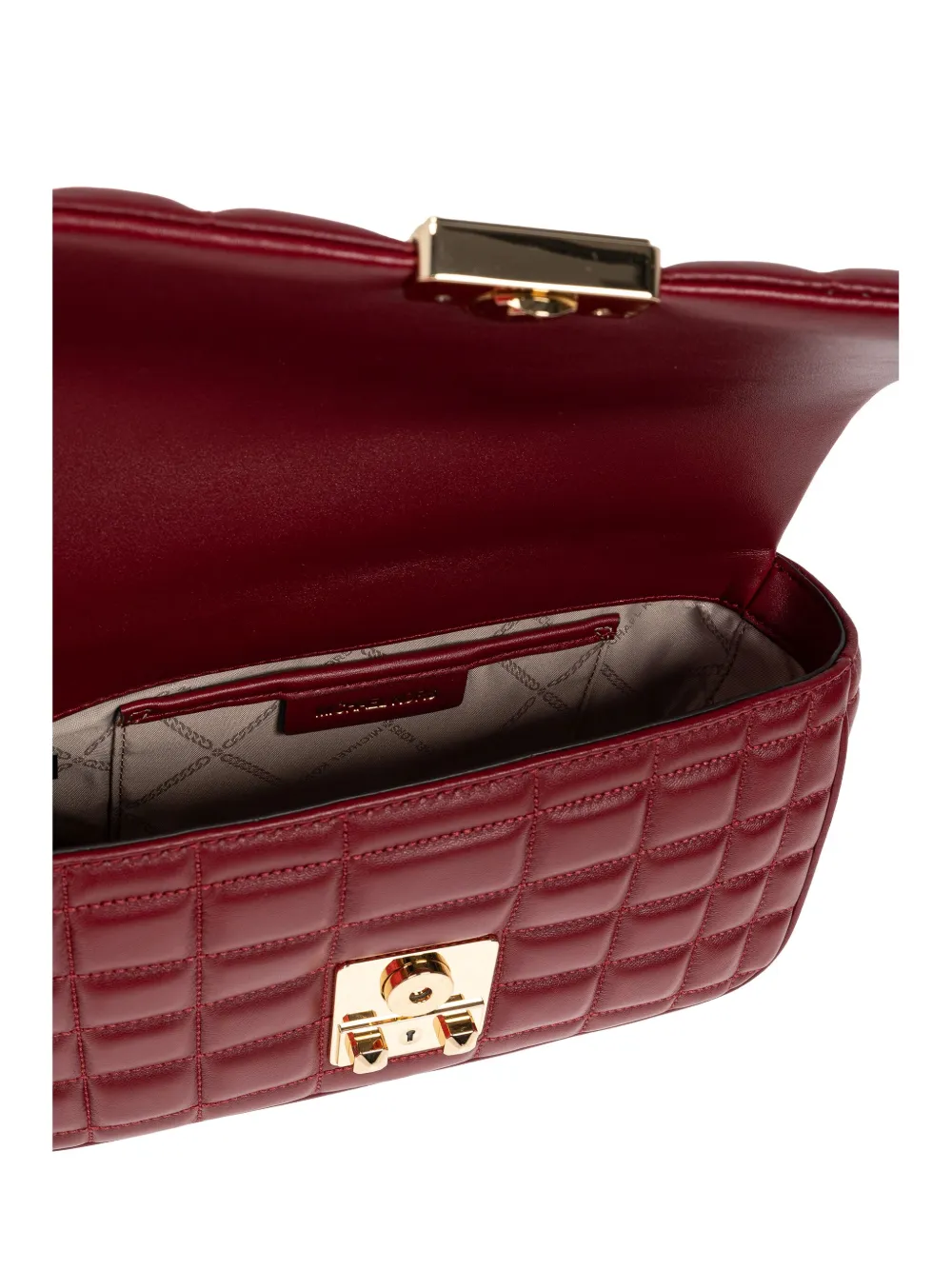Michael Kors Gewatteerde schoudertas Rood