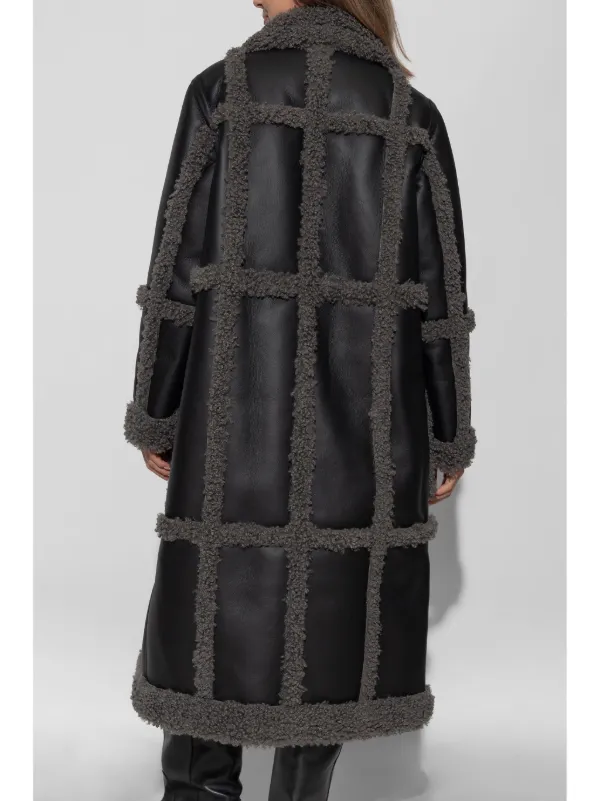 ★STAND STUDIO★ Long leather Patrice shearling coat black 6 13084272_fpx.tif?$filterlrg$&