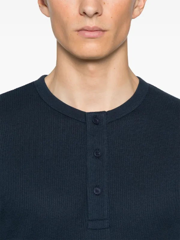 クラシックTシャツ （Navy/Ecru Breton Stripe）| Sunspel