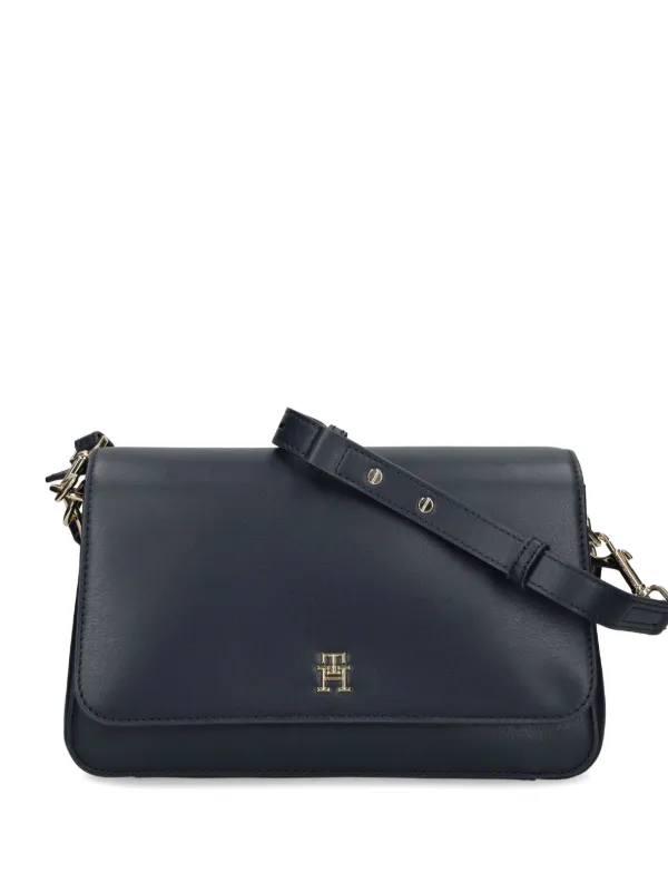 Tommy Hilfiger Logo Shoulder Bag Blue FARFETCH IN
