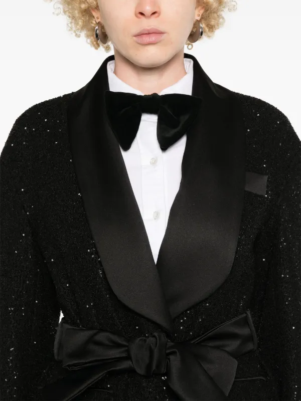 ジャケット Max Mara FW24 'Pau' blazer (PAU 001) Max Mara Pau Blazer | Black | FARFETCH AU