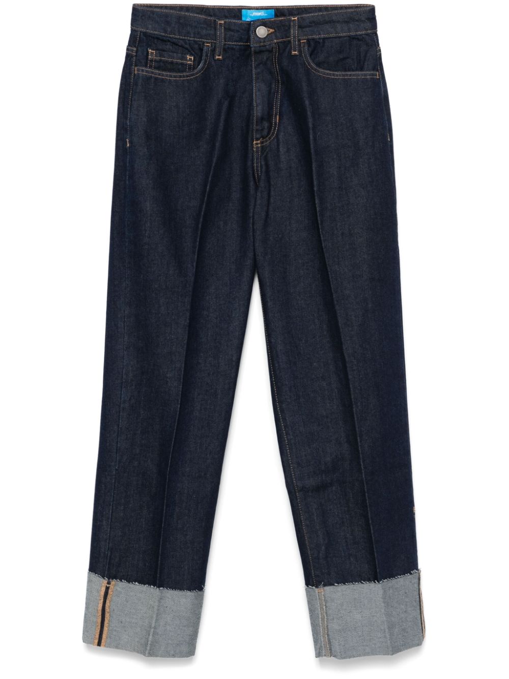 turn-up hem jeans