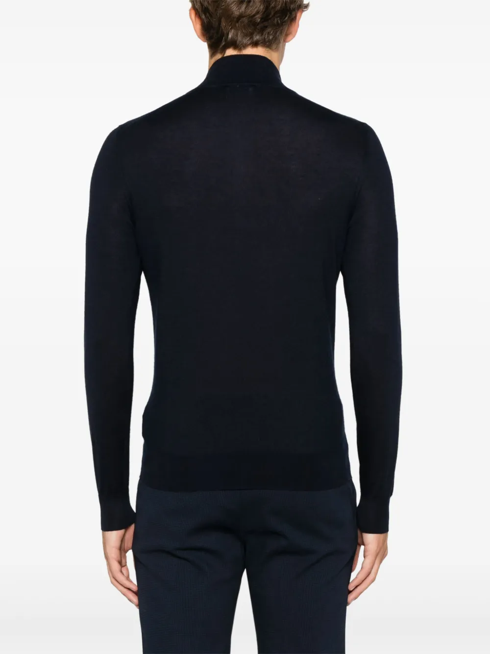 Fedeli Sweater met print Blauw