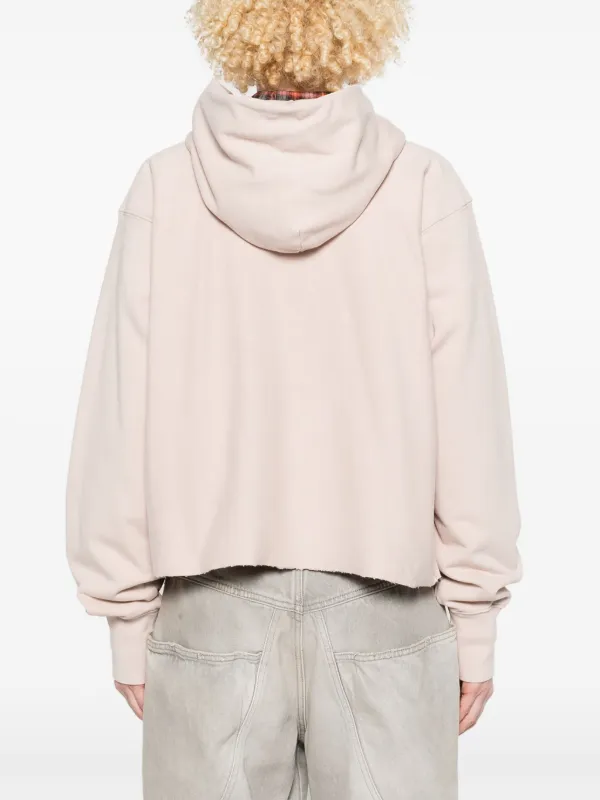 Maison Margiela Logo Cotton Hoodie | Neutrals | FARFETCH GE Maison Margiela Logo Cotton Hoodie | Neutrals | FARFETCH GE