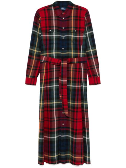 Polo Ralph Lauren plaid maxi dress Women