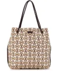 Gucci Pre-Owned 2000-2015 Horsebit Gifford Canvas tote bag - White