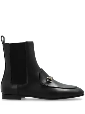 GUCCI★グッチ ブロンディ ウィメンズ アンクルブーツ★即納！ グッチ ホースビット〕ウィメンズ アンクルブーツブラック