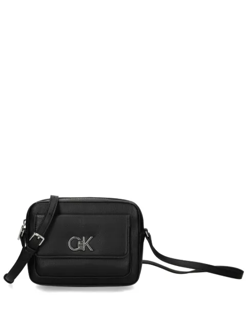 Calvin Klein bolsa crossbody con letras del logo
