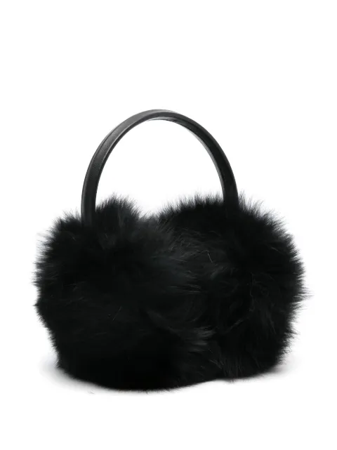 Yves Salomon faux-fur ear muffs