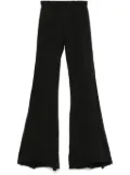 ENTIRE STUDIOS flared track pants - Black