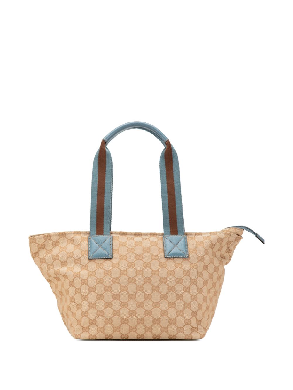 Gucci Pre-Owned 2000-2015 GG Canvas Web shopper - Bruin