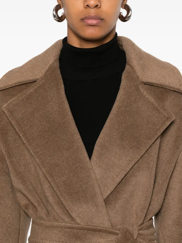 Max Mara Fragore コート | ブラウン | FARFETCH JP