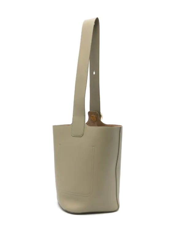 LOEWE Medium Pebble Leather Bag | Green | FARFETCH