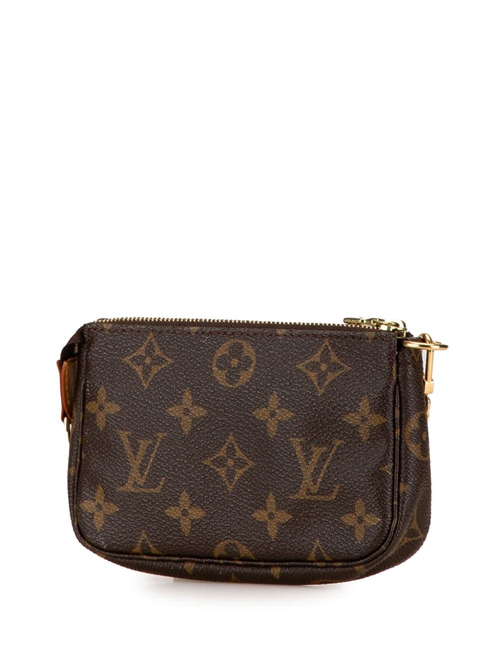 Louis Vuitton Pre-Owned 2007 Monogram Pochette Accessoires mini-handtas - Bruin