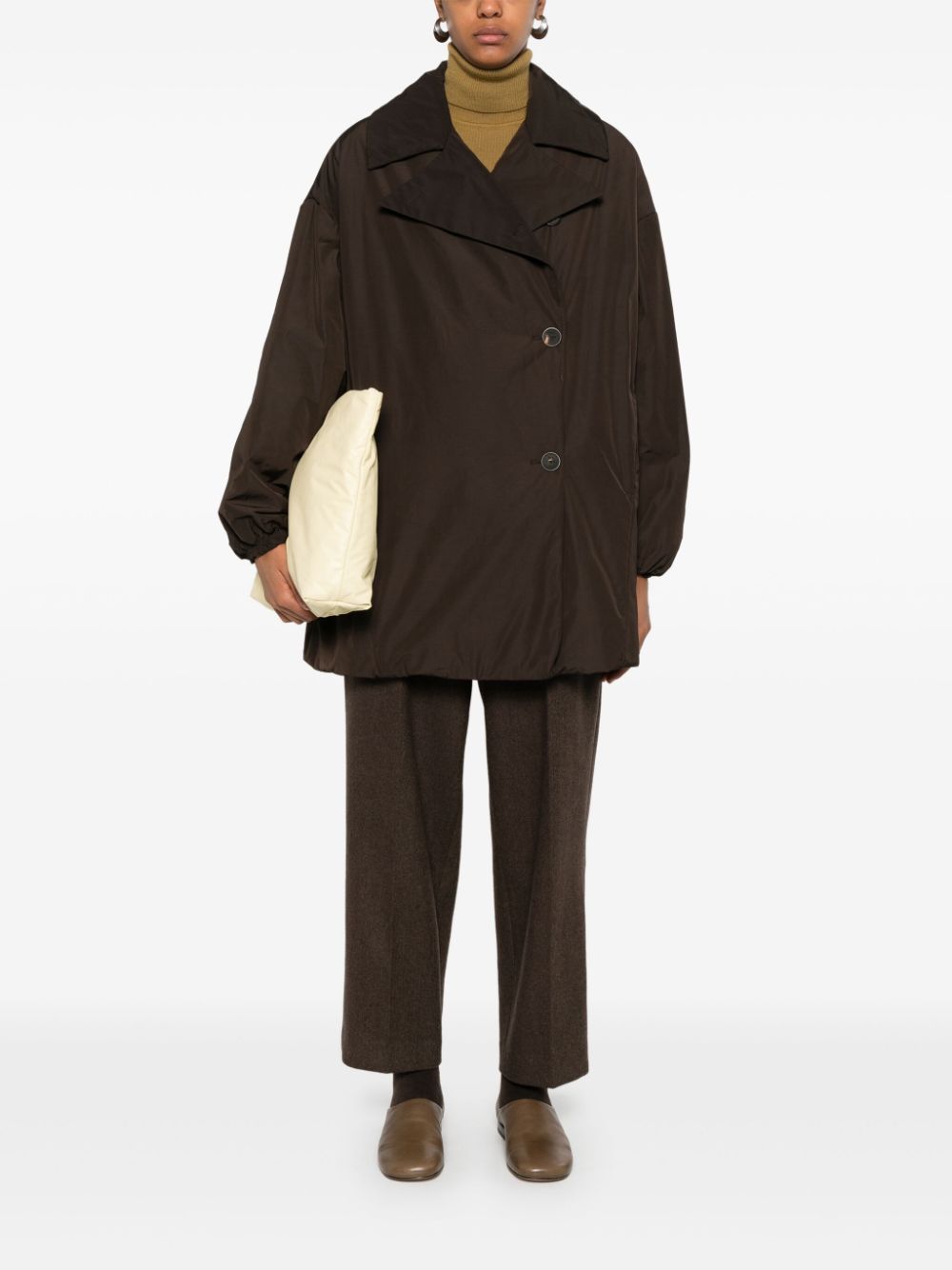 Hevo Manfredonia coat - Brown