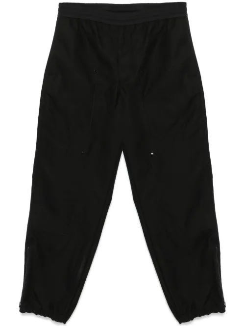 Pantalon à logo brodé - Moncler - Modalova