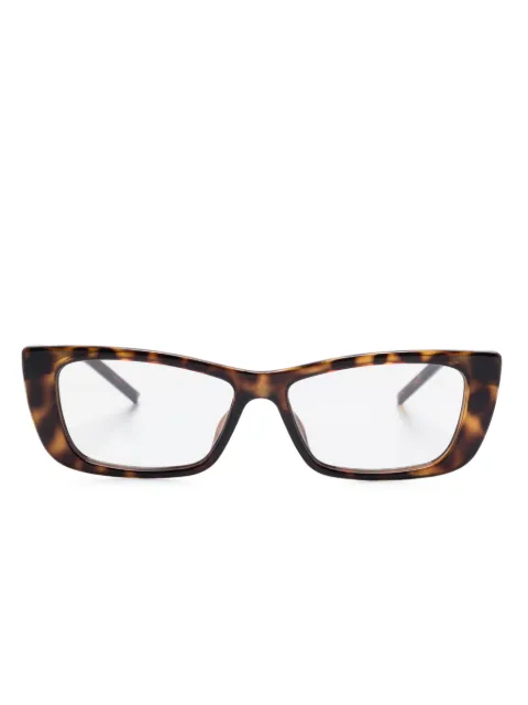 Gucci Eyewear lentes con armazón rectangular