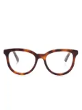 Gucci Eyewear tortoiseshell-effect glasses - Brown
