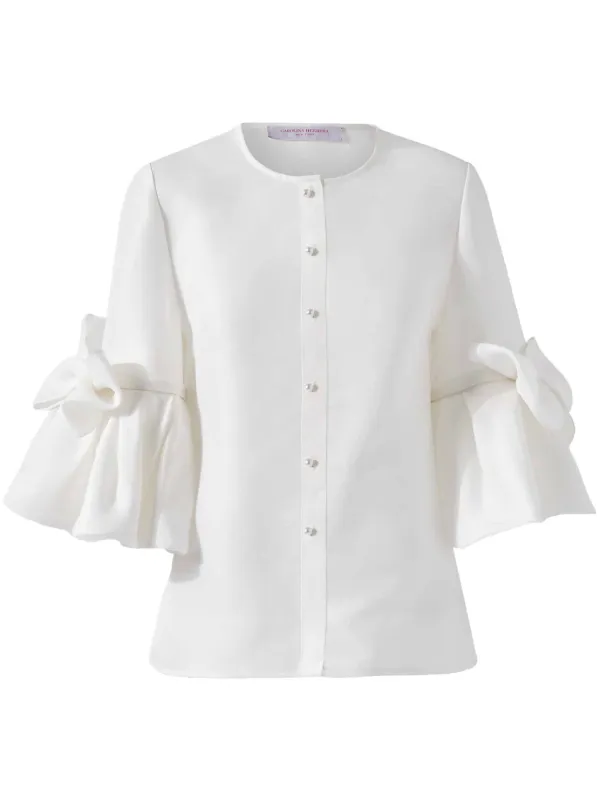 Camisa Blanca Camisa Carolina Herrera Original Precio Camisa
