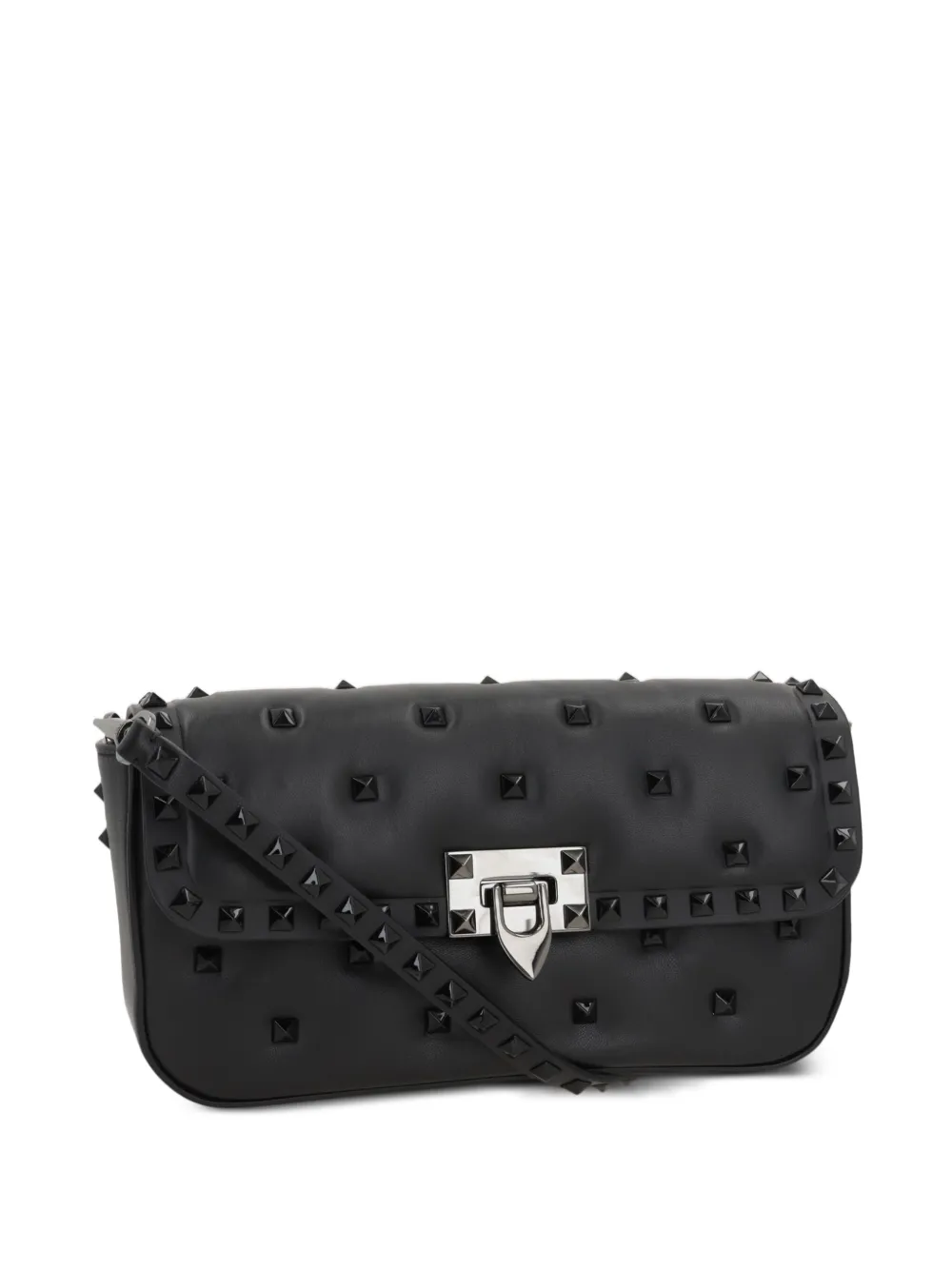 Valentino Garavani Rockstud schoudertas Zwart